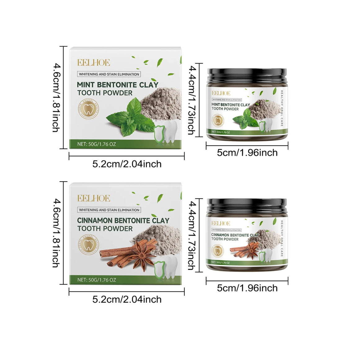 Natural Bentonite Clay Teeth Powder