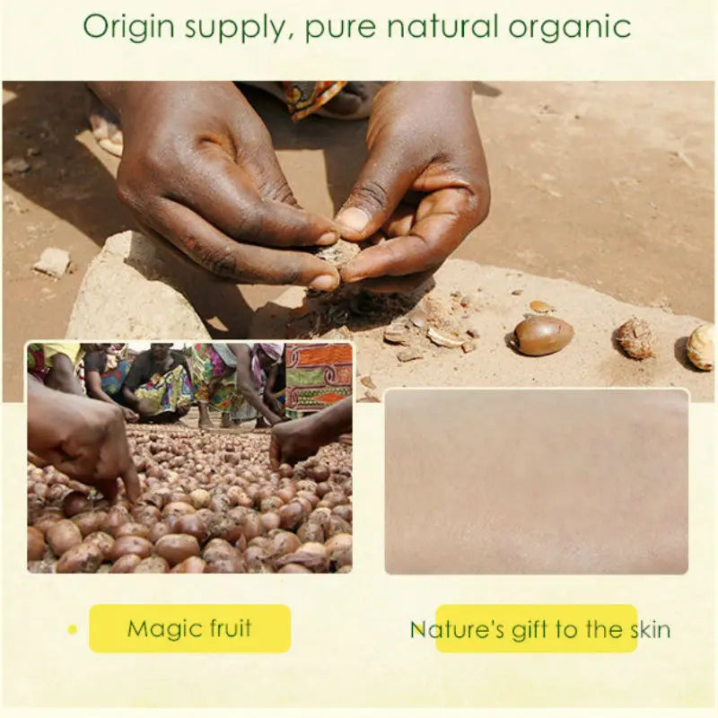 Dimollaure Organic Unrefined Shea Butter Oil (50g–500g)
