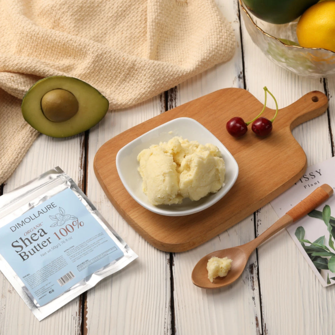 Dimollaure Natural Shea Butter Oil