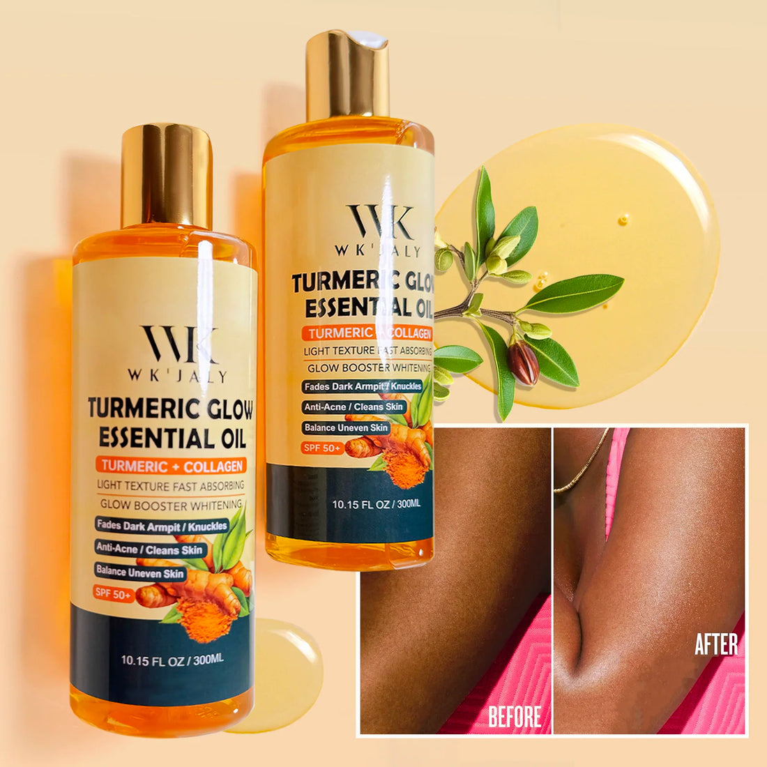 WK JALY Turmeric Essential Oil