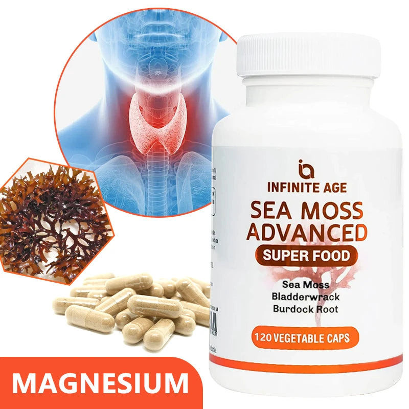 Sea Moss 1250mg Superfood Capsules