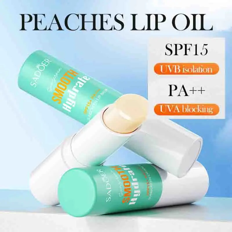 SADOER SPF15+ Lip Sunscreen – Hydrating & Nourishing