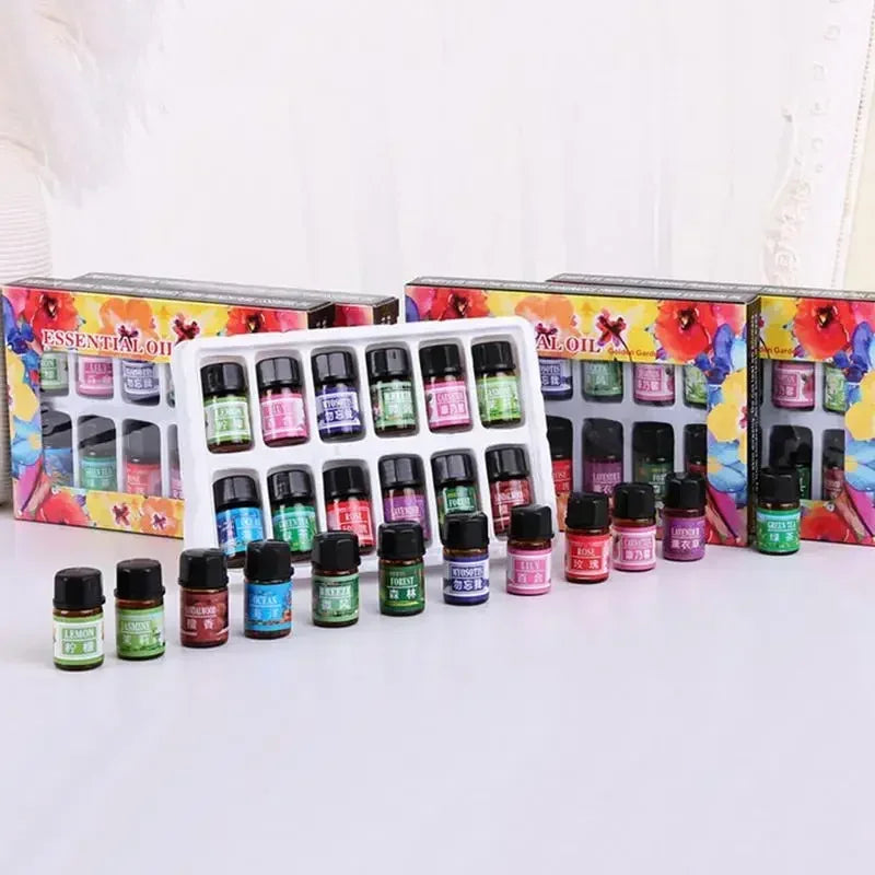 12PCS 3ml Aromatherapy Essential Oil Set