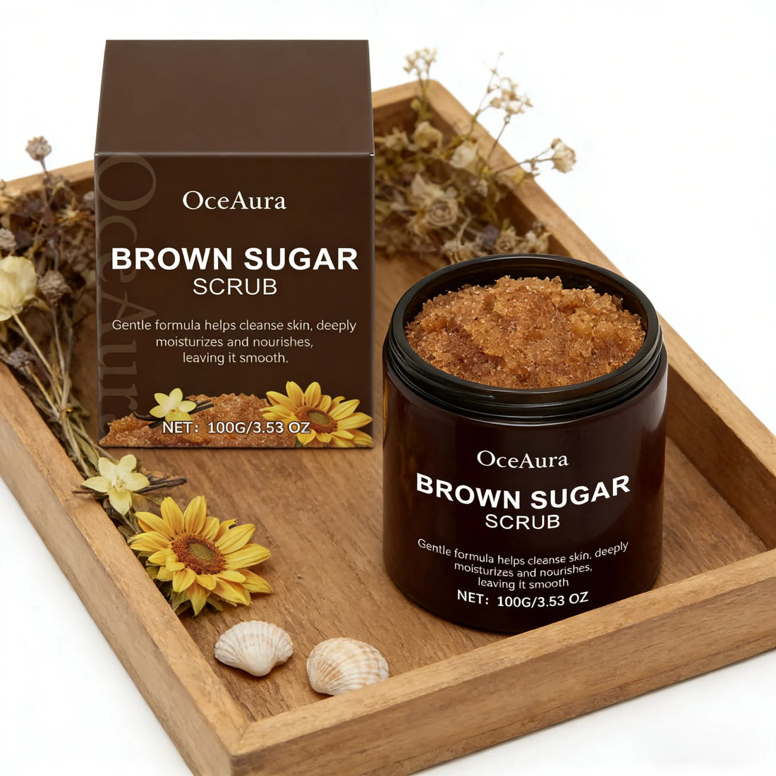 OceAura Brown Sugar Body Scrub