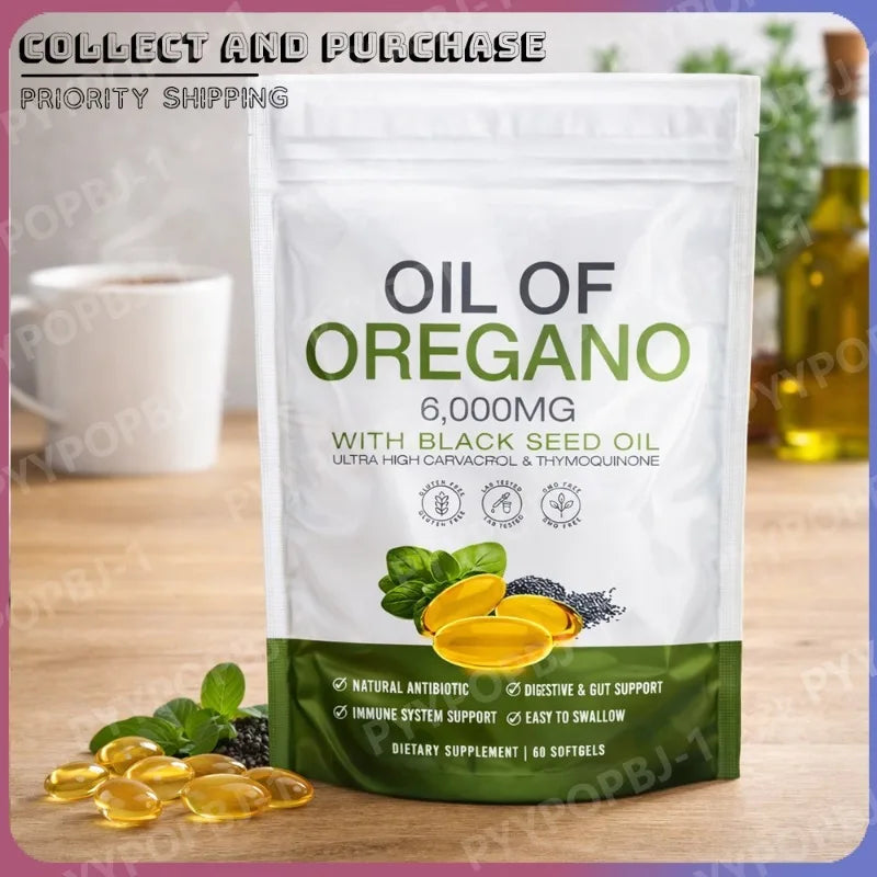 Organic Black Seed Oil Softgels