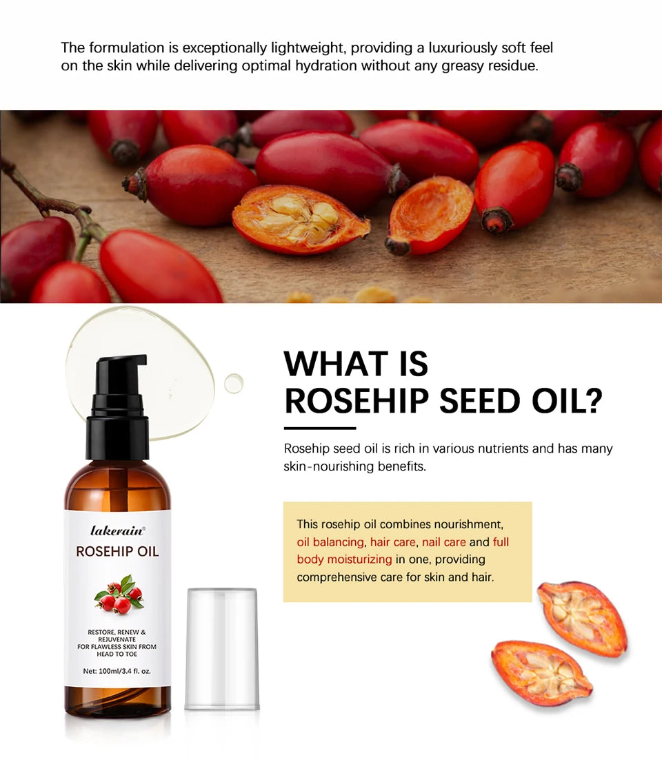 Organic Rosehip Face Oil 30ml