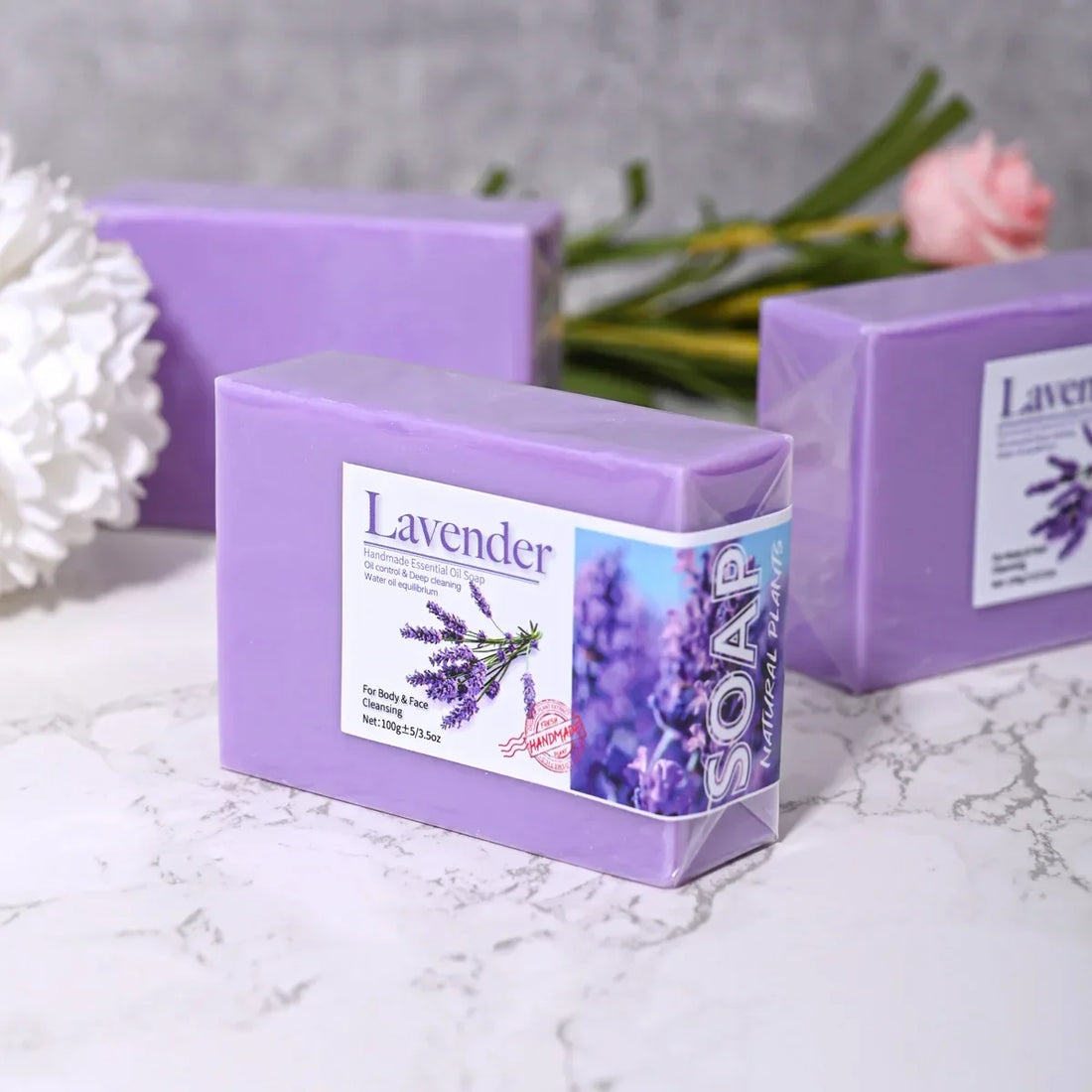 Lavender Oil Control Handmade Soap