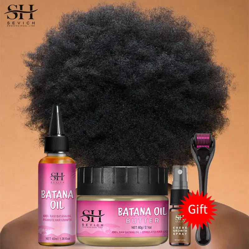 Batana Mask & Chebe Oil Hair Care Treatment (Sevich)