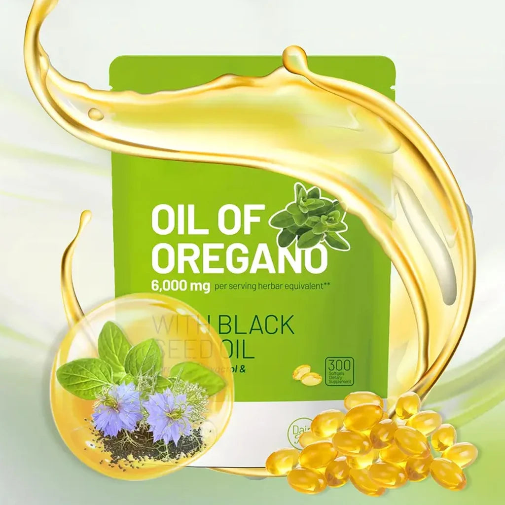 Oregano & Black Seed Oil Capsules