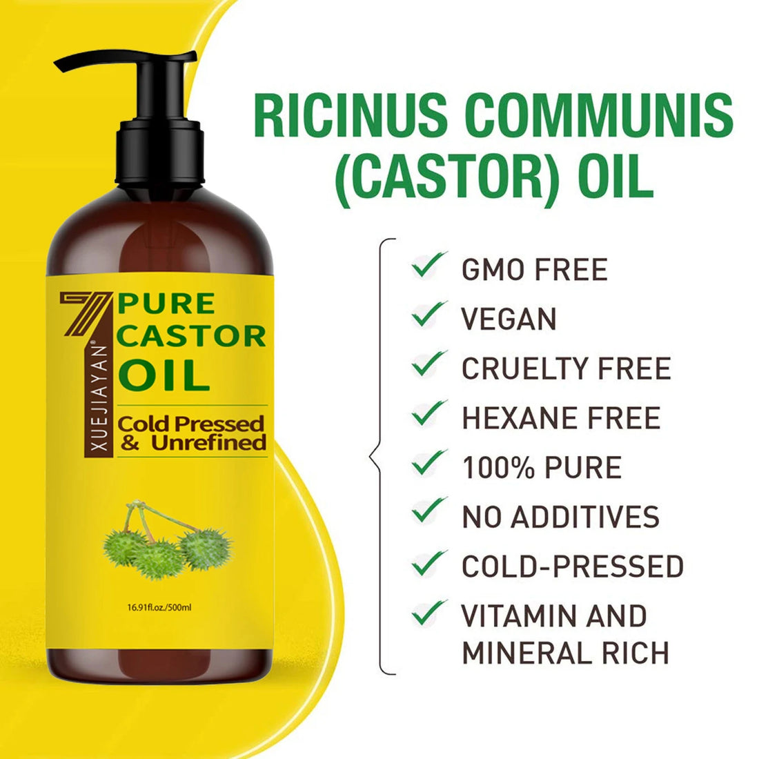 Eyelash, Eyebrow & Hair Growth Carrier Oil